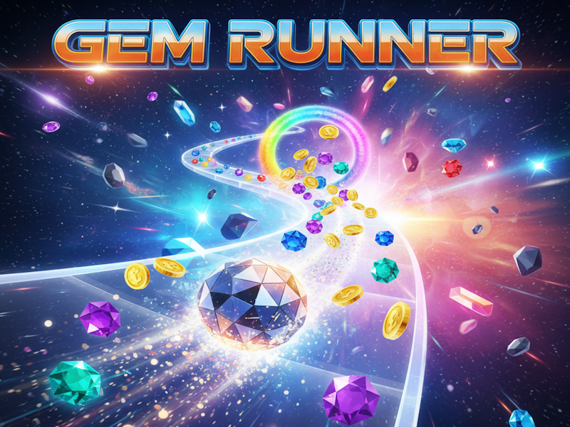 Gem Runner 🕹️ Spilaðu á netinu á SGameS