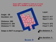 Leikur Candy Shake Shake Gravity Puzzle á netinu