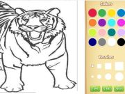 Leikur Tiger litarbók á netinu