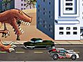 Leikur T Rex Rampage Prehistoric Pizza á netinu