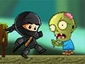 Leikur Kid Ninja vs Zombies  á netinu