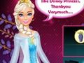 Leikur Disney Princess Makeover Salon á netinu