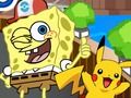 Leikur Spongebob Pokemon Go á netinu