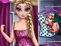 Leikur Frozen Princess fataskápur  á netinu