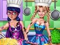 Leikur Super Hero Cooking Contest á netinu
