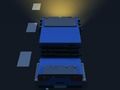 Leikur Blocky Zombie þjóðvegur á netinu