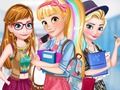 Leikur Disney Girls aftur í skóla  á netinu