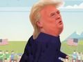 Leikur Trump ganga á netinu