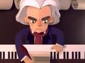 Leikur Beethoven Google Doodle á netinu