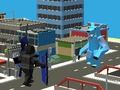 Leikur Smashy City: Monster bardaga  á netinu