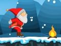 Leikur Santa á skautum  á netinu