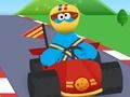 Leikur 123 Sesam Street: Cookie Kart Racing á netinu