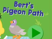 Leikur 123 Sesamsstræti: Bert Pigeon Path  á netinu