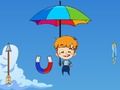 Leikur Paraplu Falling Guy  á netinu