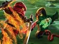 Leikur Ninjago Sumpf-Arena á netinu