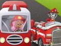 Leikur Blaze Og Monster Machines: Slökkviliðsmenn  á netinu