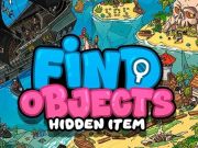Leikur Finndu hluti falinn hlut á netinu