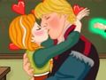 Leikur Ice Princess School Kiss á netinu