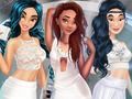 Leikur Prinsessa All White Night Party á netinu