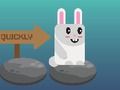 Leikur Blocky Kanína stökk  á netinu