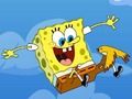 Leikur SpongeBob Fall  á netinu