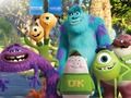 Leikur Monsters University Tic-Tac-kast á netinu