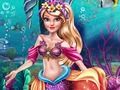 Leikur Ellie Mermaid vs Princess á netinu