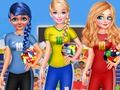 Leikur BFF Princess Kjósa fyrir FIFA 2018 Quarter Finals  á netinu