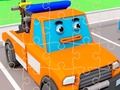 Leikur Teiknimynd Kids Trucks  á netinu