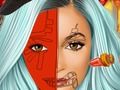 Leikur Kylie Jenner: The Art of Halloween andlitsmálun  á netinu