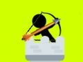Leikur Archer Stickman kastali  á netinu