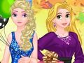 Leikur Frosty Princess Party Surprise á netinu