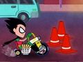 Leikur Teen Titans fara! Í bíó Rider `s Block  á netinu