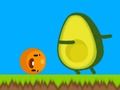 Leikur Hvar er Avocado Draw Lines mín  á netinu