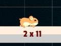 Leikur Hamster Grid margföldun  á netinu