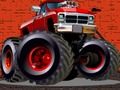 Leikur Crazy Monster Trucks Puzzle á netinu