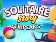 Leikur Solitaire Story Tripeaks á netinu