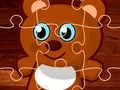 Leikur Teiknimynd Bear Puzzle  á netinu