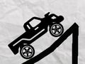 Leikur Pappír Monster Truck Race  á netinu