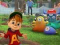 Leikur Alvin: Gegen Die Schleimmonster á netinu