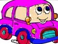 Leikur Aftur í skóla: Kids Car Coloring  á netinu