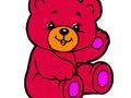 Leikur Aftur í skólann: Sweet Bear litarefni  á netinu