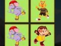Leikur Jungle Cards passa á netinu