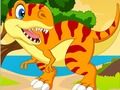 Leikur Dino Jigsaw á netinu
