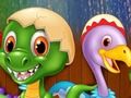 Leikur Dinosaurs litabók  á netinu