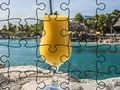 Leikur Púsluspil á ströndinni  á netinu