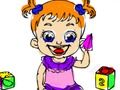 Leikur Aftur í skólann: Baby Doll litarefni  á netinu