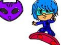Leikur Aftur í skólann: Mask Boy litarefni  á netinu