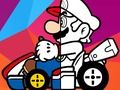 Leikur Mario akstur litarefni bók  á netinu