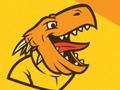 Leikur Dinosaur Warrior litarefni  á netinu